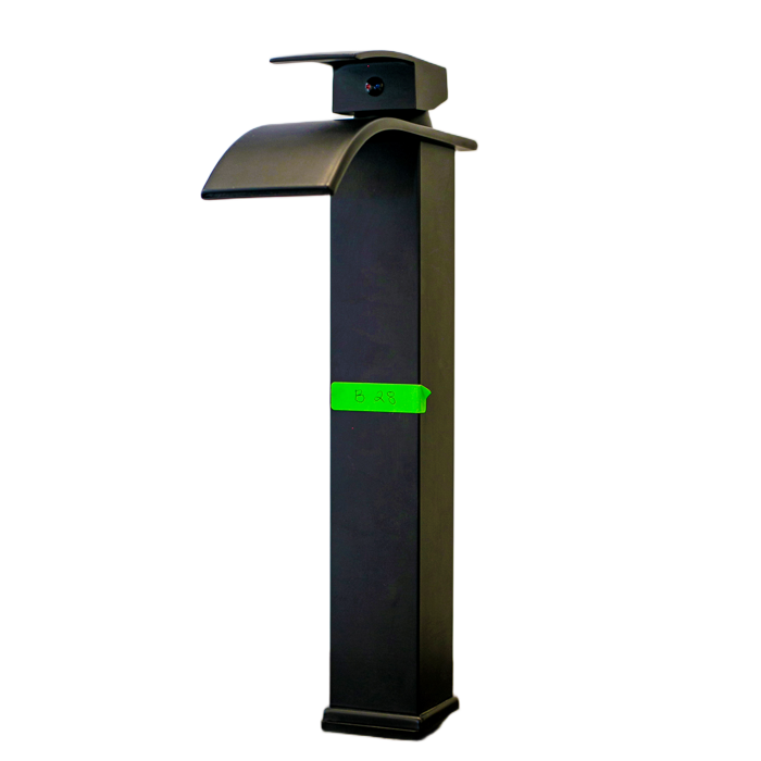 Pillar tap black