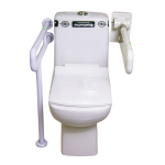 1 piece toilet india (handles/handicap grap bar sold separate)